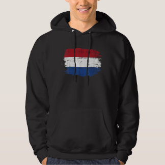 Vintage Netherlands Flag For Dutch   Hoodie