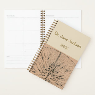 Vintage Neurology Drawing - Doctor's Planner