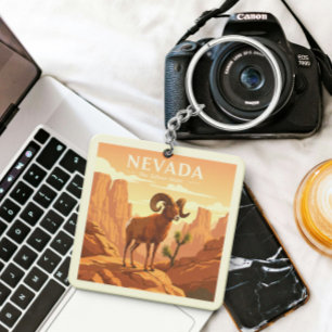Vintage Nevada Keychain