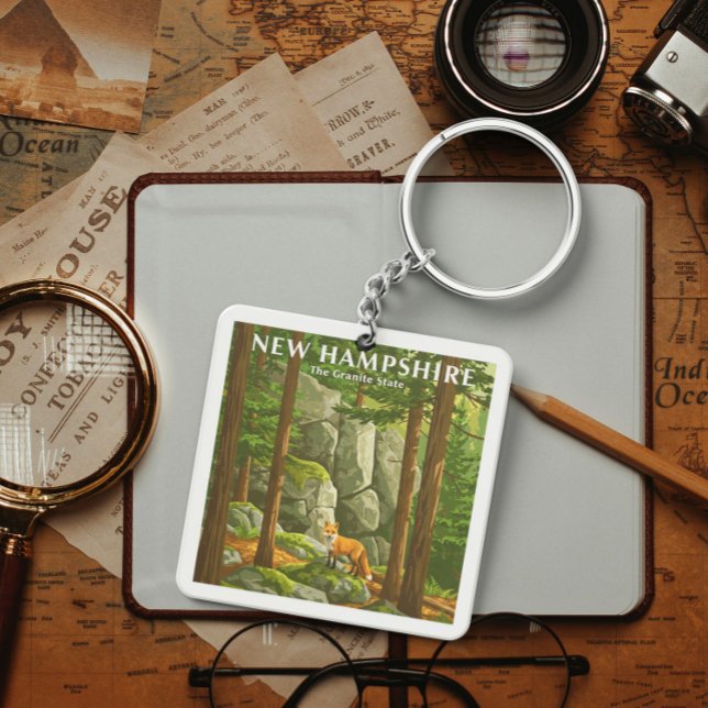 Vintage New Hampshire Keychain (Creator Uploaded)