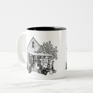 Vintage New Hope PA café Mug