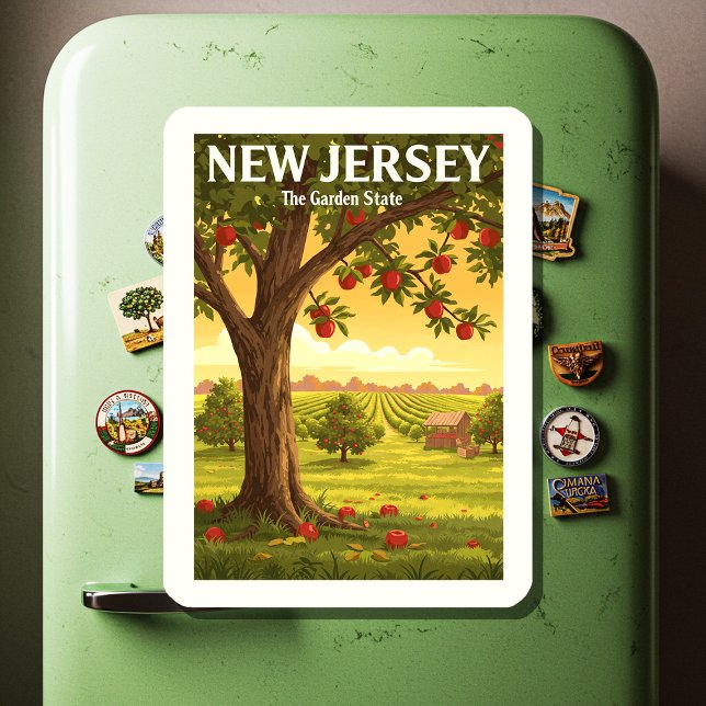 Vintage New Jersey Magnet (Creator Uploaded)