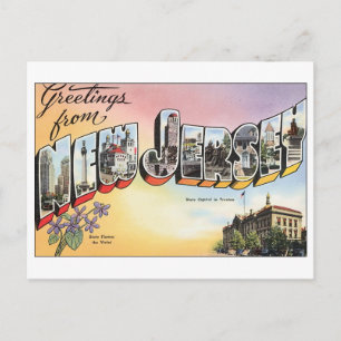 Vintage New Jersey Postcard