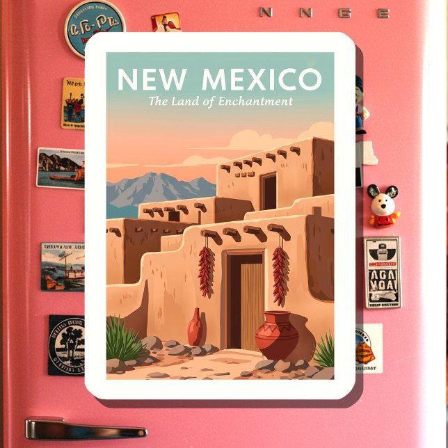 Vintage New Mexico Magnet (Creator Uploaded)