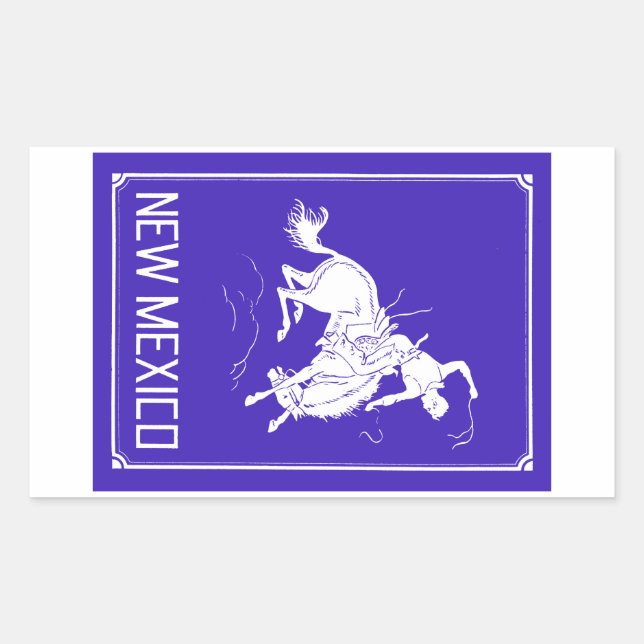 Vintage New Mexico Sticker (Front)