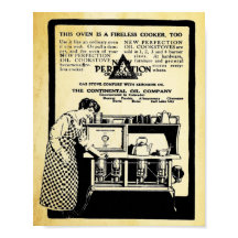 Vintage New Perfection Stove Print