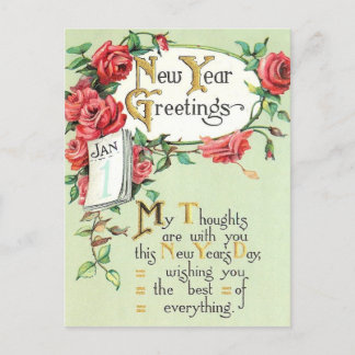 Vintage New Year's Post Card