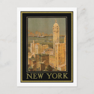 Vintage New York  (2) Postcard