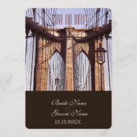 Vintage New York Brooklyn Bridge