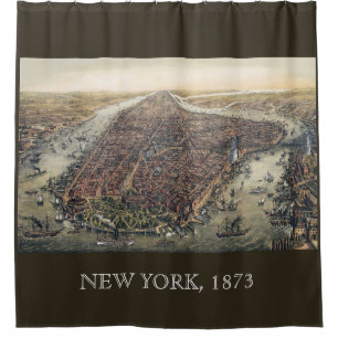 Vintage New York City, Manhattan, Brooklyn Bridge