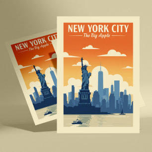 Vintage New York City  Postcard