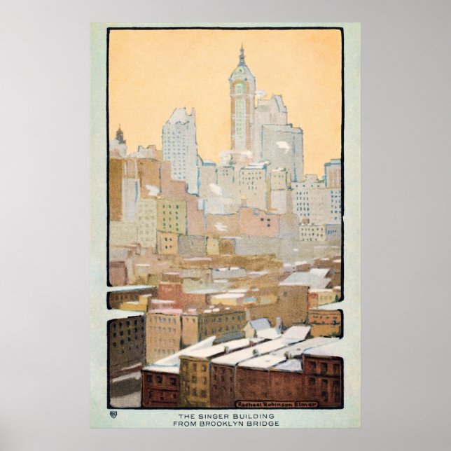 Vintage New York City Poster (Front)