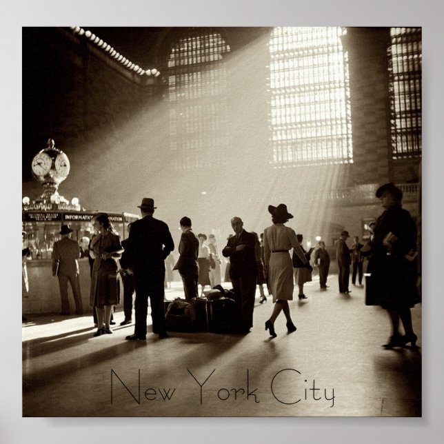 Vintage New York City Poster (Front)