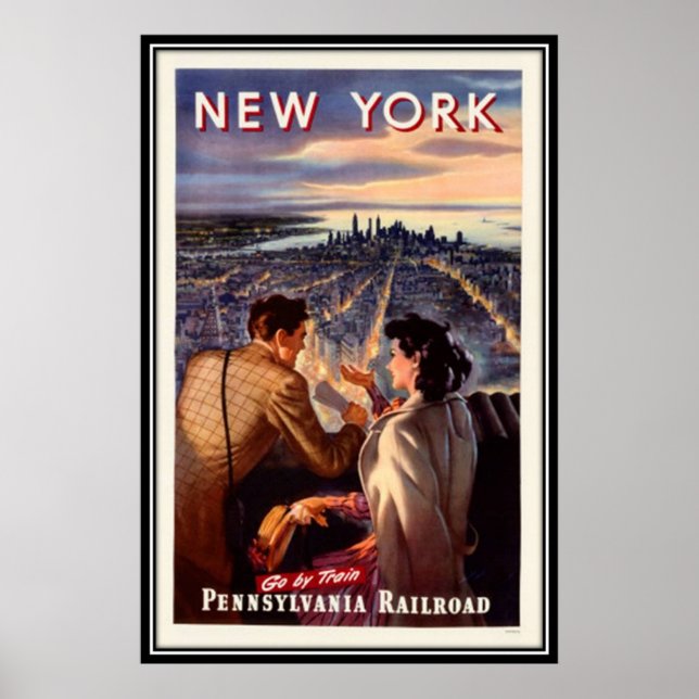 Vintage New York City, USA - Poster (Front)