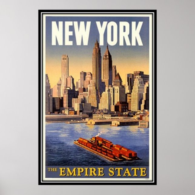 Vintage New York City, USA - Poster (Front)
