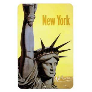Vintage 'NEW YORK' Flexible Magnet