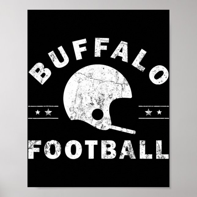 Vintage New York Football  Poster (Front)