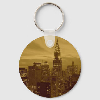 Vintage New York Manhattan Keychain
