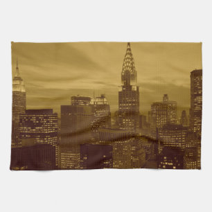 Vintage New York Manhattan Kitchen Towel