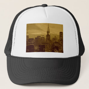 Vintage New York Manhattan Trucker Hat