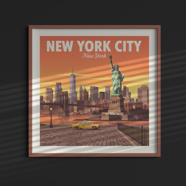  Vintage New York Poster (Creator Uploaded)