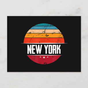 Vintage New York T-Shirt - United States Souvenir Holiday Postcard