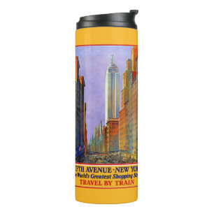 Vintage New York USA tumbler