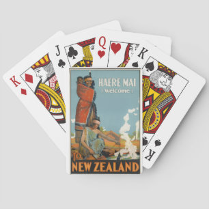 "Vintage New Zealand" Playing Cards