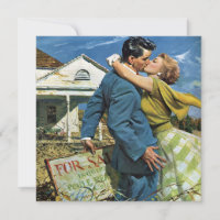 Vintage Newlyweds, Funny Housewarming Party