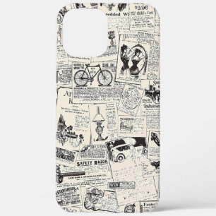 Vintage Newspaper  iPhone 12 Pro Max Case