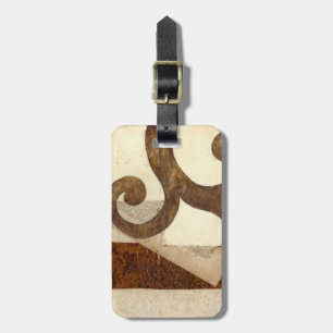 Vintage Newspaper Clipping Luggage Tag