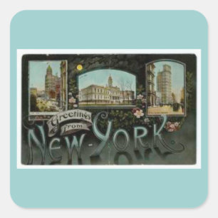Vintage NewYorkCity Stickers