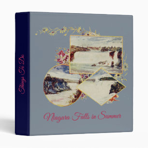 Vintage Niagara Falls Classeur d'été
