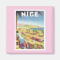 Vintage Nice France Magnet