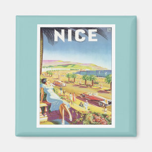 Vintage Nice France Magnet
