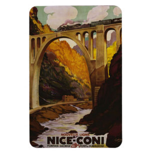 Vintage Nice, France - Magnet