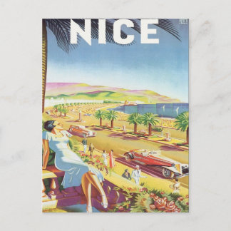 Vintage Nice France Postcard