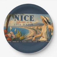 Vintage Nice Reine Cote D'Azur