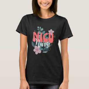 Vintage NICU Neonatal Intensive Care Unit Wife Mom T-Shirt