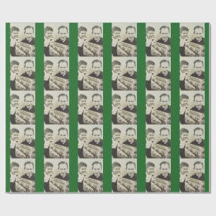 Vintage "Night Before Christmas" Photo Wrapping Paper