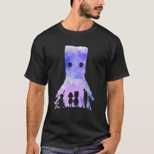 Vintage Nightmares Arts Littles Silhouette Outfits T-Shirt