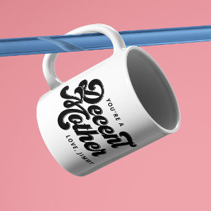 Vintage noir Retro Mère décente Mug