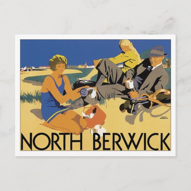 Vintage North Berwick Postcard (Front)