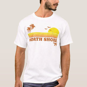 Vintage North Shore Hawaii Beach Retro Surfing 70s T-Shirt