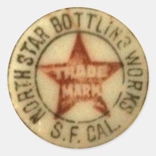 Vintage North Star Beer Stickers
