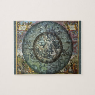 Vintage Northern Constellation Celestial Astronomy Jigsaw Puzzle