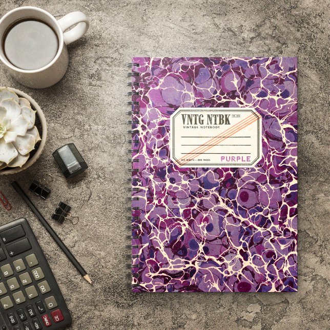 Vintage Notebook Purple VNTG NTBK (Creator Uploaded)