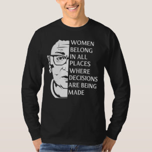 Vintage Notorious Feminism Quotes Feminist Rights T-Shirt