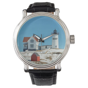 Vintage Nubble Lighthouse Monogram Watch