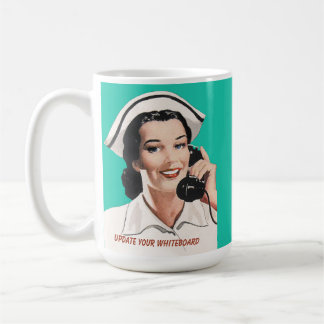 Vintage Nurse Funny Advice Mug